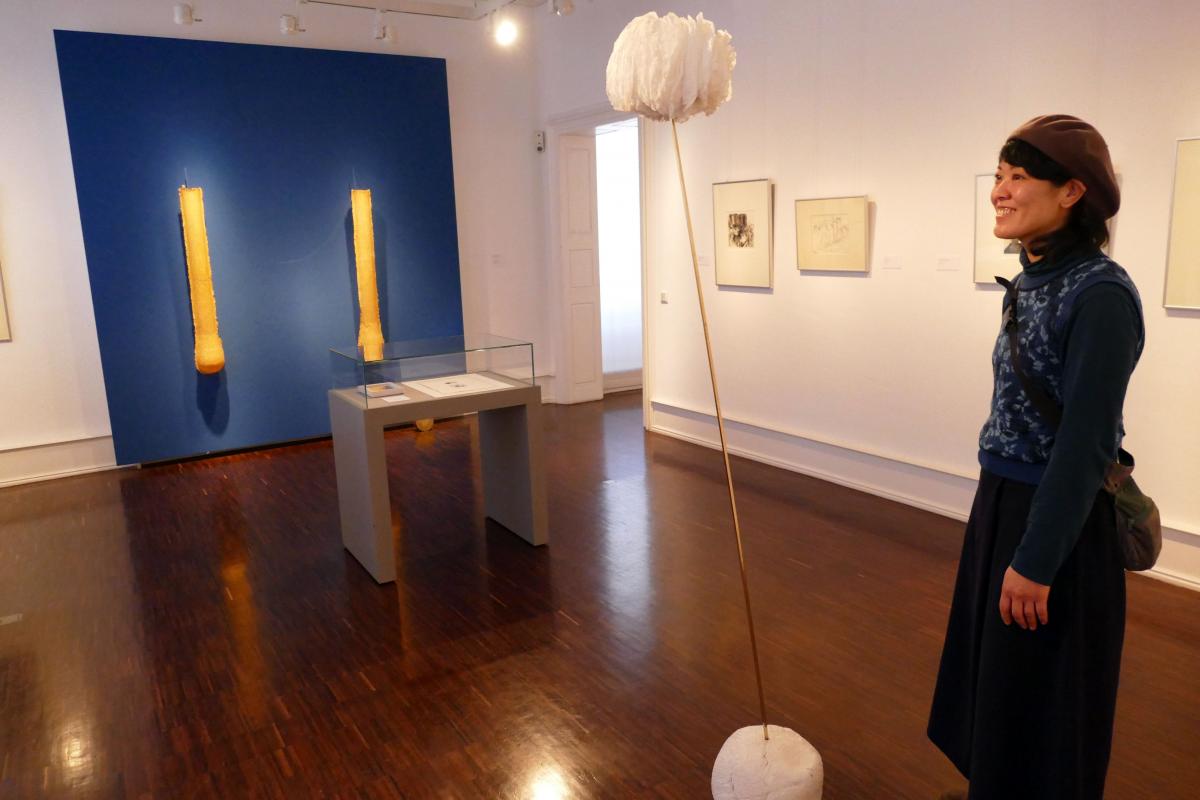 Künstlergespräch und Führung durch die Ausstellung „Grafik! Grafik!“ mit Peco Kawashima