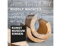 Rudolf Wachter. Ich arbeite mit Holz - Das Holz arbeitet mit mir.