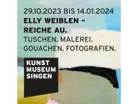 Elly Weiblen - Reiche Au.<br/>Tuschen, Malerei, Gouachen, Fotografien.